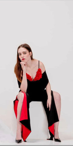 Red dress